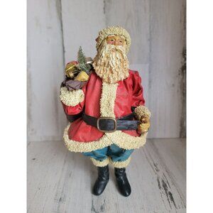 Vintage Clothtique possible dreams Santa 1995 traditional bag gift Xmas